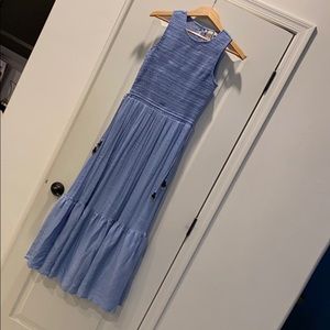 DOLAN - Marissa Smocked Ruffle Hem Dress frm Dolan new! Beautiful color sold out